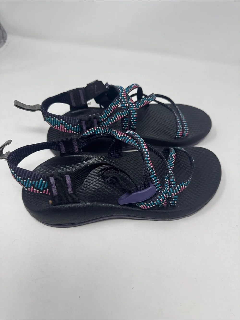 CHACO ECOTREAD SANDALS KIDS SIZE 3 MULTI-COLOR SHOES